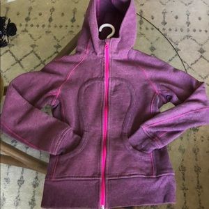 Purple and pink Lululemon sweater